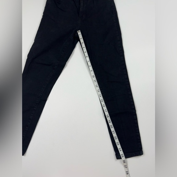 BDG Twig High Rise Crop Light Stretch Skinny Black Jeans Womens 28/6 - Picture 9 of 11